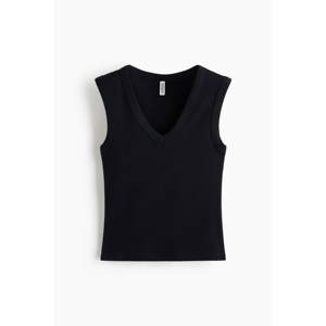 เสื้อกล้ามถักลายริบสำหรับผู้หญิง คอวี ระบายอากาศได้ดี สวมใส่สบาย เหมาะสำหรับทุกวัน รับสกรีนโลโก้ ลายพิมพ์ 3 มิติ - Product Image 1
