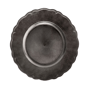 Assiette de présentation au design classique, en aluminium fait main, couleur argent, sous-assiette pour la vaisselle à domicile - Product Image 6