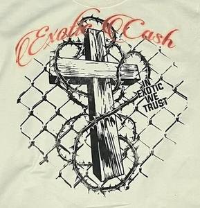 เสื้อยืดผู้ชายทรงหลวมโอเวอร์ไซส์ผ้ายีนส์ผ้าซักแบบวินเทจเสื้อ300ใส่ได้ทั้งไหล่ - Product Image 5