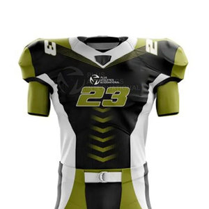Qualité supérieure Couleur personnalisée Uniforme de football américain Vêtements de sport Vente à chaud Maillot de football américain Uniforme - Product Image 2
