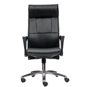 HOM1033-01 Ergonomic High-Back Swivel Office <b>Chair</b> with Adjustable Height and Headrest Foam and Fabric Material for Home Use - Product Image 2