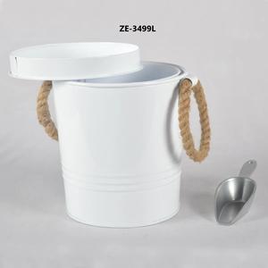 Luxury Modern Aluminium for Cooler Glossy Carving Finish Handmade Eco-Friendly Stylish Wine Cooler <b>Rose</b> <b>Gold</b> Rim Accent - Product Image 1