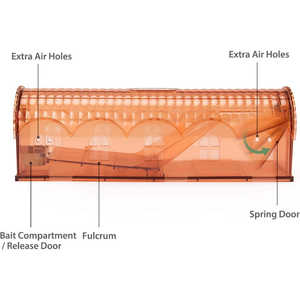 Confezione da 2 10 pollici di grandi dimensioni per la casa trappola per topi casa - Product Image 5