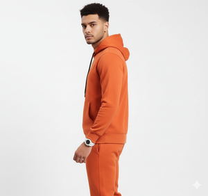 ชุดวอร์มแบบสองชิ้นรุ่นใหม่ปี 2026 ชุดออกกำลังกายวิ่ง ชุดวอร์มไซส์ใหญ่สำหรับผู้ชาย ชุดวอร์มผู้ชายคุณภาพสูงแบบสวมหัว - Product Image 2