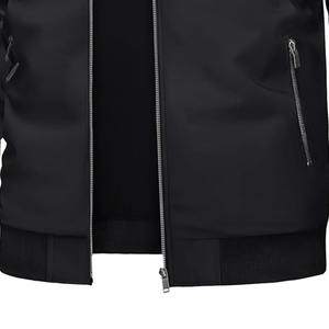 Venta al por mayor mejor diseño hombres y mujeres chaquetas de bombardero ligeras Color sólido largo transpirable para la temporada de invierno servicio OEM - Product Image 6