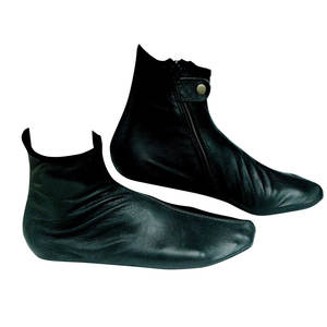 In Stock Fashion Solid Color Breathable Winter Wear Leather <b>Socks</b> New Style 2023 High Quality <b>Soft</b> Men Leather <b>Socks</b> - Product Image 3