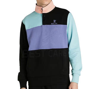 Sweat-shirt d'hiver solide et léger à fermeture éclair pour hommes, vêtements de sport respirants et écologiques pour l'entraînement. - Product Image 2