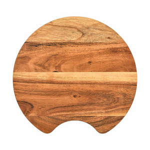 เขียงไม้สีขาวสำหรับใช้ในบ้านเคาน์เตอร์ครัวโรงแรมสับใช้สำหรับหั่นผักและผลไม้เขียงไม้ - Product Image 4