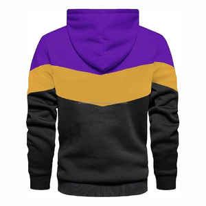 Sweat à capuche en molleton technique 100% coton poids lourd, trois tons, marque privée, sweat à capuche pour homme en vente - Product Image 2