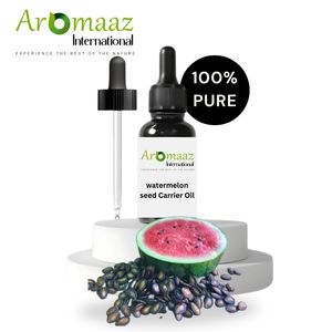 Aceite portador de semillas de sandía orgánico certificado, prensado en frío con propiedades antisépticas, extracción de aceite líder del fabricante superior - Product Image 1
