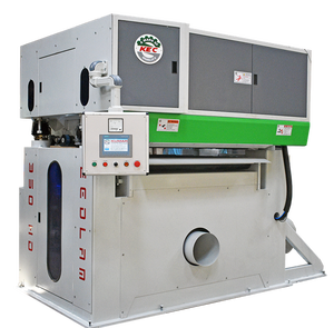 Máquina lijadora de banda ancha laminada de alta resistencia para superficie de madera industrial Acabado de calibración de alta eficiencia Motor de 75 HP - Product Image 1