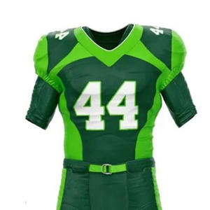 ชุดฟุตบอลอเมริกันสำหรับผู้ชายชุดเสื้อและกางเกงกีฬาแบบทีม | เสื้อผ้าฟุตบอลสิ่งทอลายทแยงระบายอากาศ - Product Image 2