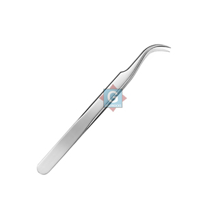 Pince à épiler réutilisable pour cils de maquillage de beauté, pointe incurvée - Product Image 5