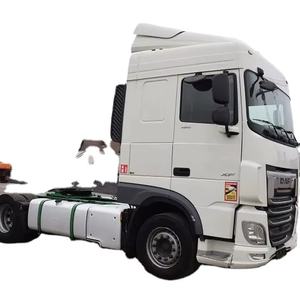 Camion diesel DAF XF 480 Euro 6 d'occasion 2020, boîte automatique, conduite à gauche, transmission 4x2, suspension pneumatique, siège, boîte de vitesses rapide, remorque - Product Image 1