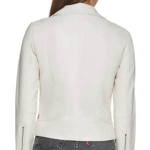 Nueva llegada Chaqueta de moda de cuero de alta calidad para mujer Chaqueta de moda de cuero puro de nuevo diseño para venta en línea - Product Image 2