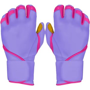 편안한 폴리에스터/면 야구 배팅 장갑 강화 그립 유연한 맞춤 훈련 매일 사용을위한 내구성 디자인 - Product Image 4