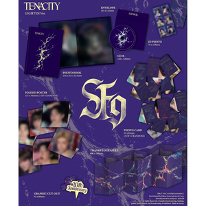 SF9 - TENACITY 2º Álbum Completo Versión Photobook (TENACITY / LIGHTEN / INTEND / Set) - Product Image 2