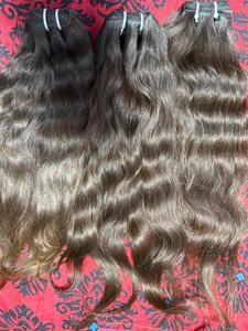 100% Réel Naturel Cru Indien 15A Grade Vague de Corps Vierge Extensions de Cheveux Humains Couleur Naturelle Doux Longue Durée Bundles En Gros - Product Image 6