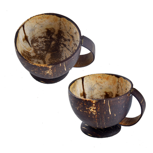 Tasse à café en coquille de noix de coco naturelle 100% de haute qualité disponible à un prix abordable - Product Image 6
