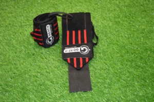 Bandes de poignet élastiques pour la musculation, couleurs personnalisées, néoprène, salle de sport et entraînement physique - Product Image 3