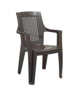 Silla de plástico apilable moderna de origen turco, duradera, que ahorra espacio para el día a día, muebles para el hogar, eventos, madera MDF para sala de estar - Product Image 2