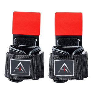 Crochets d'haltérophilie robustes pour tractions et ascenseurs morts Sangles de poignet rembourrées pratiques pour l'entraînement - Product Image 3
