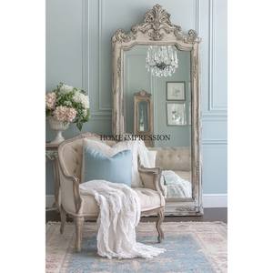 Miroir sur pied à cadre en métal de grande taille de la plus haute qualité Miroir d'habillage complet de salon au design superbe à prix abordable - Product Image 4