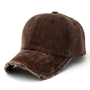 OME Casquette de baseball de haute qualité, délavée à l'acide Fourniture en usine de chapeaux unisexes en polyester/coton avec impression personnalisée pour l'extérieur - Product Image 4