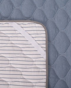 Funda de colchón de algodón orgánico premium, lavable, ecológica, antibacteriana, 200 hilos, gruesa, para invierno. - Product Image 3