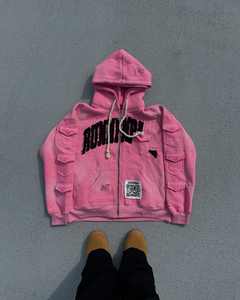 เสื้อฮู้ดสำหรับผู้ชายเสื้อฮู้ดผ้าคอตตอน500 GSM เสื้อฮู้ดโอเวอร์ไซส์ออกแบบโลโก้ได้ตามต้องการ - Product Image 3