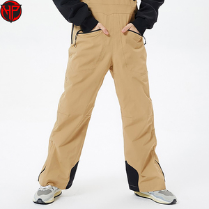 Bavoir de ski et de snowboard pour femmes ODM Pantalon respirant imperméable à séchage rapide avec élastique 4 sens extensible Vêtements de ski à la mode - Product Image 3