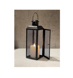 Venta al por mayor hecho a mano Metal Rosa linterna FIESTA DE Navidad decorativo jardín habitación portavelas linternas fabricante proveedor - Product Image 1