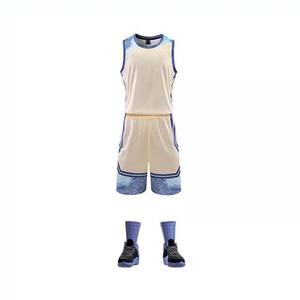 Maillot de basket-ball personnalisé pour hommes, Design personnalisé, Sublimation, vente en gros, prix bon marché, nouveau Style, uniformes de basket-ball, ensembles pour adultes - Product Image 4