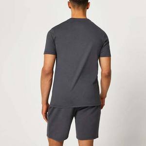 Haute qualité nouveau Design t-shirts avec short 100% coton été double ensemble poids lourd hommes costumes vêtements pour hommes grande taille ensembles - Product Image 3