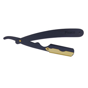 Rasoir de barbier pliant pour barbe, outil de rasage manuel en acier inoxydable, rasoir de sécurité à bord droit fabriqué par Pissco Pakistan - Product Image 5