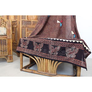 2025 New Handcrafted Brown Ajrak <b>Scarf</b> 100% Organic Cotton, Natural Dyes, Customizable Pakistan Made - Product Image 4