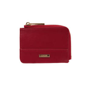 Portefeuille imprimé numériquement rouge CZDN30023 pour accessoires vestimentaires - Product Image 1
