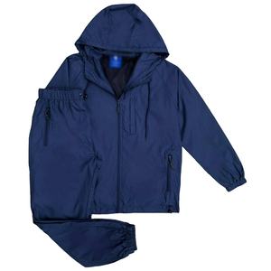 Conjunto de 2 piezas de pantalones de chándal de nailon con cremallera y efecto arrugado para hombre, estilo urbano, con puños, unisex, cortavientos, chándal, pantalones cortos, traje para 2026 - Product Image 4