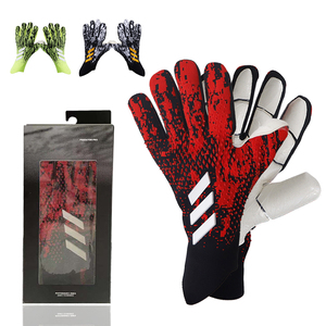 Guantes de Portero profesional Protección Suave 4MM Guantes de portero de fútbol de látex alemán Personalizados sus propios - Product Image 6