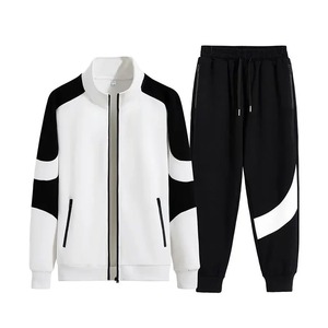Ensembles de course d'automne pour hommes, survêtements à capuche, sweats à capuche chauds décontractés, vestes et pantalons, vêtements de sport 2 pièces - Product Image 2