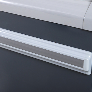 Congelador de exhibición de Isla de supermercado de gran capacidad para alimentos congelados, carne y helados - Product Image 5