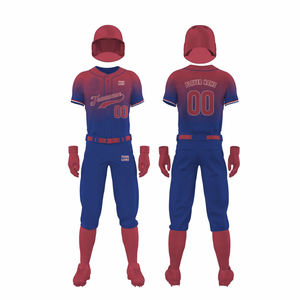 Ensemble de maillots de baseball pour hommes personnalisés OEM Uniforme respirant imprimé par sublimation complète avec logo personnalisé 2026 - Product Image 1