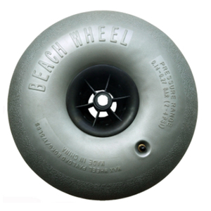 12-16 Zoll großes Ballon rad für Kajak Dolly & Sand Carts Aufblasbarer Strand buggy mit Kunststoff-PVC-PP-Lenkrädern - Product Image 1