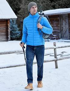 Chaqueta acolchada ligera de último diseño, chaquetas de hombre de marca personalizadas y resistentes al agua, superventas - Product Image 5