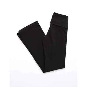 Leggings en coton à taille haute et jambes larges pour femmes, pantalons de yoga élastiques à pattes d'éléphant, pantalons de sport push-up, collants évasés pour la salle de sport - Product Image 2