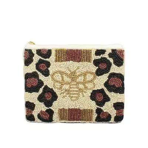 Elegante monedero de cuentas rosa con diseño de botella para damas - Product Image 3