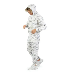 2025 ropa deportiva pesada para hombre gimnasio Fitness transpirable Casual Tech Fleece dos piezas invierno Jogging Unisex chándal - Product Image 6