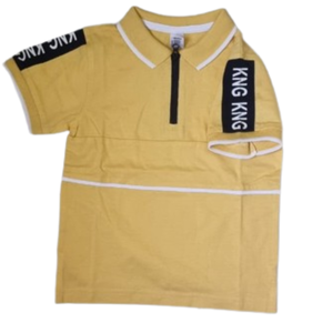 Polo à manches courtes en coton 100% pour bébés et tout-petits garçons - Product Image 3