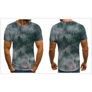 T-shirt personnalisé de meilleure qualité pour hommes, chemises à bas prix et de bonne qualité avec Logo et Design personnalisés, vente en gros - Product Image 3