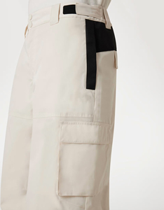 Oem/odm กางเกงสเวตเตอร์ทรงแบ็กกี้เข้ารูปโอเวอร์ไซส์ผ้าคอตตอนผ้าทอลายทแยง100% สตรีทแวร์และกางเกงจ็อกเกอร์ใส่ทำงาน - Product Image 3